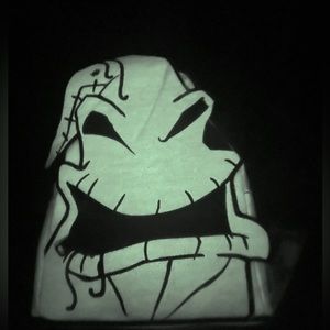 Loungefly EXCLUSIVE Disney NBC Oogie Boogie GLOW IN DARK Backpack NWT